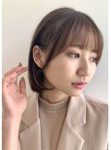 耳掛け抜け感ボブ