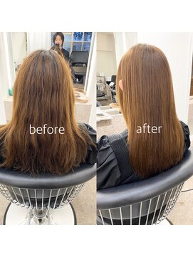 オフィーリア 名古屋　髪質改善/縮毛矯正オフィーリア髪潤髪質改善ストレート