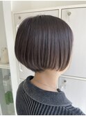 【グレージュ/刈り上げショート】