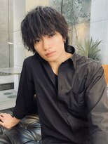 波巻きパーマ　ツイストスパイラル　メンズパーマ