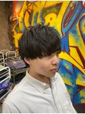 メンズカットパーマ/ニュアンスパーマ/フェザーパーマ[北千住]