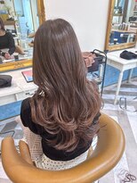 ロンドアベニール 北千住(Lond avenir)&nbsp;暗めカラー/レイヤーカット/マロンベージュ/くすみベージュ/