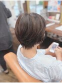 襟足スッキリ丸みショ－ト