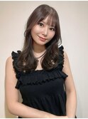 韓国ヘアくびれヘアヨシンモリ顔周りレイヤー20代30代40代
