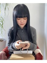 牛若丸ジャパン(Japan)&nbsp;黒髪 / ぱっつん