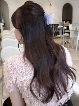 ザックラフィネ(ZACC raffine) ラベンダーブラウン/ラベンダーカラー/ブリーチなし/レイヤー