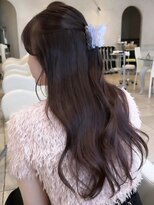 ザックラフィネ(ZACC raffine) ラベンダーブラウン/ラベンダーカラー/ブリーチなし/レイヤー