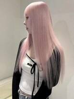 メルトトウキョウ 渋谷(melt.tokyo)&nbsp;インナーカラー/トリートメント/デザインカラー/ペールピンク