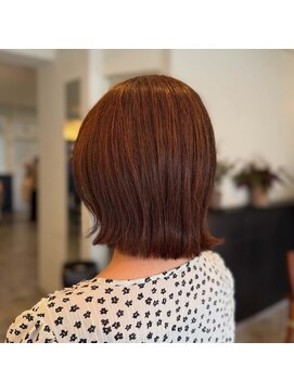 ルイラパレ(Louis La Pale) 大人可愛い外ハネボブで叶える、ツヤ髪スタイル