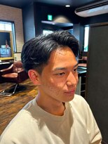 トップ 道徳店(TOP) ツーブロック×七三パート