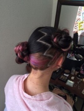 ロカット サロン(Roquat Salon) 団子スタイル浴衣アレンジ【ヘアアレンジ　 立川/立川南　浴衣】