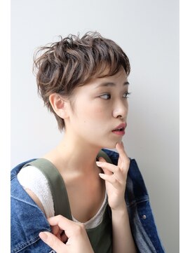 ネオリーブギンザ 銀座店(Neolive GINZA) 耳かけ マッシュ ショート☆銀座美容室