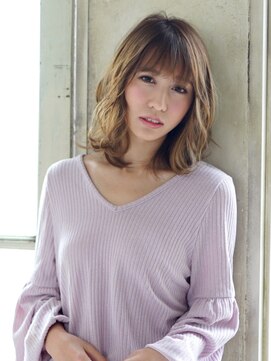 プリムワークス hair&nail Prime works 軽やかでフワッとミディvol.3