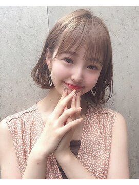 ノアフライ(NOAH FLY) ♪大人可愛い透明感ショートボブ♪