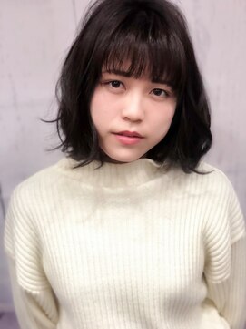 フィールエー 南吉成店(feel.a) 無造作カールボブ