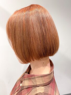 ジーナ 梅田(Zina) イメチェンフォギーベージュ耳かけ毛先パーマ19