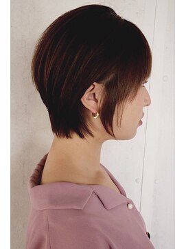 レセ 新松戸deux店(Laissez) ナチュラルショート/チョコブラウン【レセ新松戸ドゥー店】