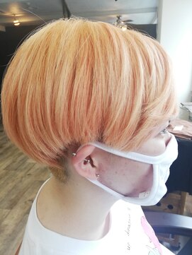 今日は美容院 髪型+髪色のイメチェン