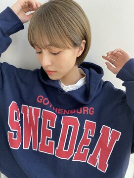 ガーデントウキョウ(GARDEN Tokyo) 【GARDEN杉本佳恋】伸ばしかけの方にオススメ！ショートボブ