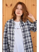 ブゾン(buZon)&nbsp;【buZonブゾン】ミックスウェーブ×ベージュカラー