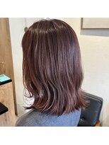 アルマヘアー(Alma hair by murasaki)&nbsp;◎ツヤ感たっぷりのピンクベージュカラー◎