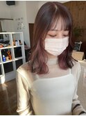 イヤリングカラー 奈良 カットwells 粟殿