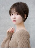 前髪ありショートボブ20代30代40代【AIN.表参道】川原大地