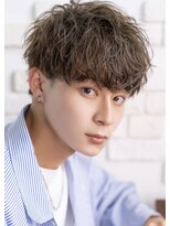 オーシャントーキョー 心斎橋(OCEAN TOKYO WEST)&nbsp;緩め波巻きマッシュ ツーブロック刈り上げ