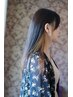 カット＋インナーカラー（分部ブリーチ＋全体カラー1回）￥17500→￥16900