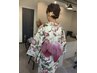 【夏のイベントに】浴衣着付＋ヘアセット￥9,900→￥8,800