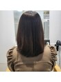 エレノア 自由が丘店(Eleanor) 乾かすだけで艶髪に。酸性ストレート24200円指名のお客様のみ。