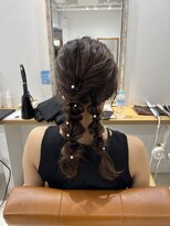 ネイロ 錦糸町(NeiRo)&nbsp;魅力倍増カールセミディシアーカラーダークアッシュショートヘア