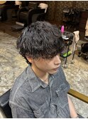波巻きパーマツイストスパイラルパーマスペインカール