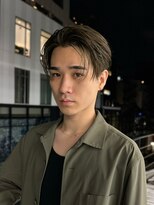 オーシャントーキョー ホワイト 原宿(OCEAN TOKYO WHITE)&nbsp;ハンサムショートセンターパートダウンパーマ