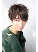 パーマが可愛いショートスタイル☆