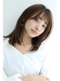 ◎似合わせくびれヘア小顔カット外ハネレイヤーボブ大人かわいい