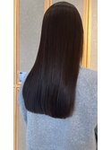 髪質改善カット乾かすだけでツヤ髪トリートメントストレートヘア