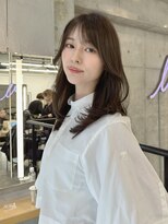 ウェイズ トウキョウ(Ways TOKYO) レイヤーカット　ミディアム　前髪カット　ワンカールレイヤー