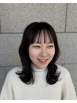 フリー(FREEY) トレンドカラー　グレージュカラー　暗髪カラー