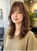 イメチェン 外ハネボブ 美髪 ワイドバング ホワイトブロンド
