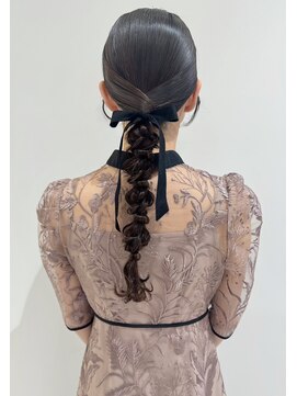 ケンジ 横浜(KENJE) タイト編み下ろしアレンジ