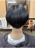 マッシュ刈り上げ