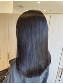 艶カラー/モテ髪/ストレート