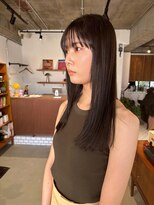 ハー(her)&nbsp;艶髪ロング×オリーブグレージュ｜her都立大学