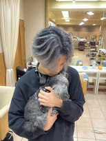 ウィルゴ 原宿(VIRGO)&nbsp;ホワイトシルバーハイトーングレーシルバーアッシュデザイン