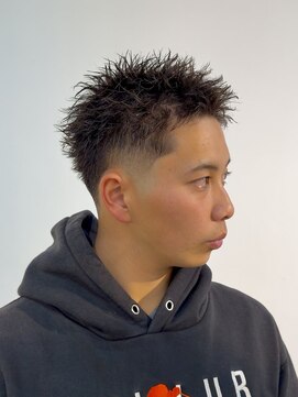 ツイストピンパーマ/スパイキー/ベリーショート/ショート△