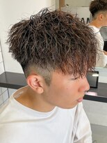 エルマーク 梅田(L-MARK)&nbsp;マッシュ/スパイラル/パーマ/メンズ/ツイスパ/波巻きパーマ