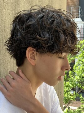 フィフスパーク(fifth PARK) 渋谷シャドウパーママッシュルーズパーマセンターパート10代