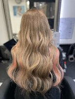 ヘアーデザイン ジェルム(Hair Design germe)&nbsp;ピンクインナー　エクステ/HYOU