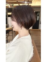 レシピ アリエ(recipe allier)&nbsp;大人美シルエットの丸みショートボブ